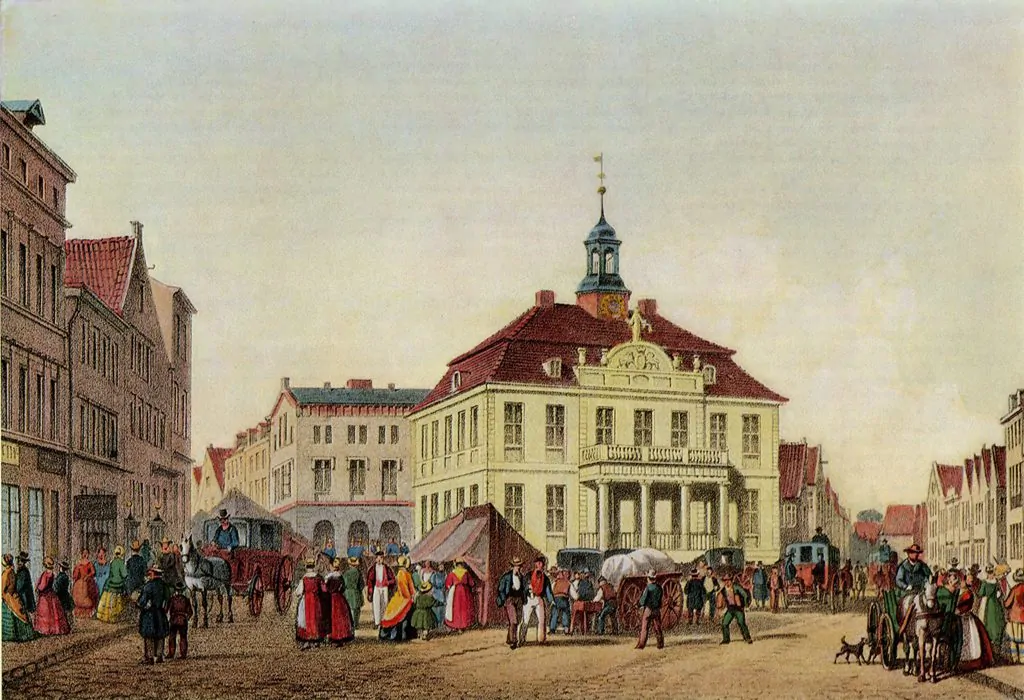 August Hermann Francke's vision brought to life: the Orphanage, Library, and Teachers' Seminar.