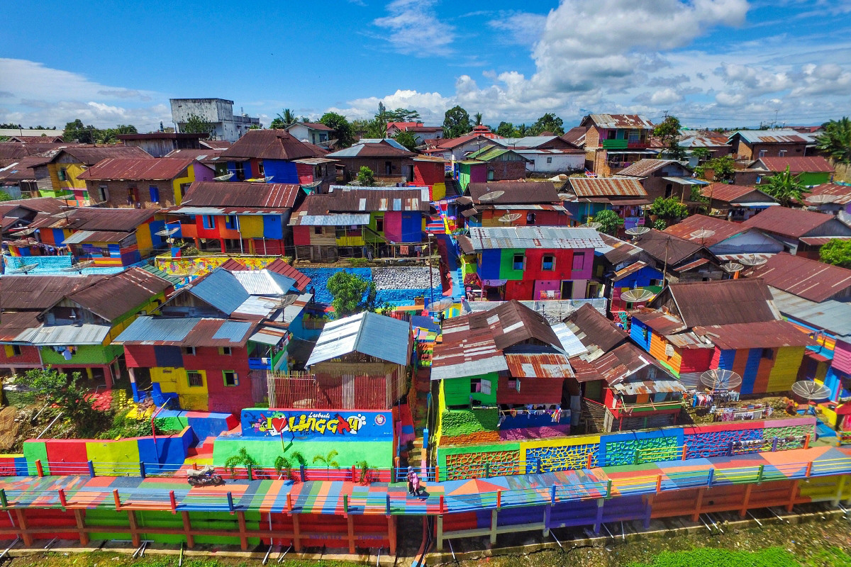 Kampung Warna-warni: Mosaik Budaya dan Seni di Malang