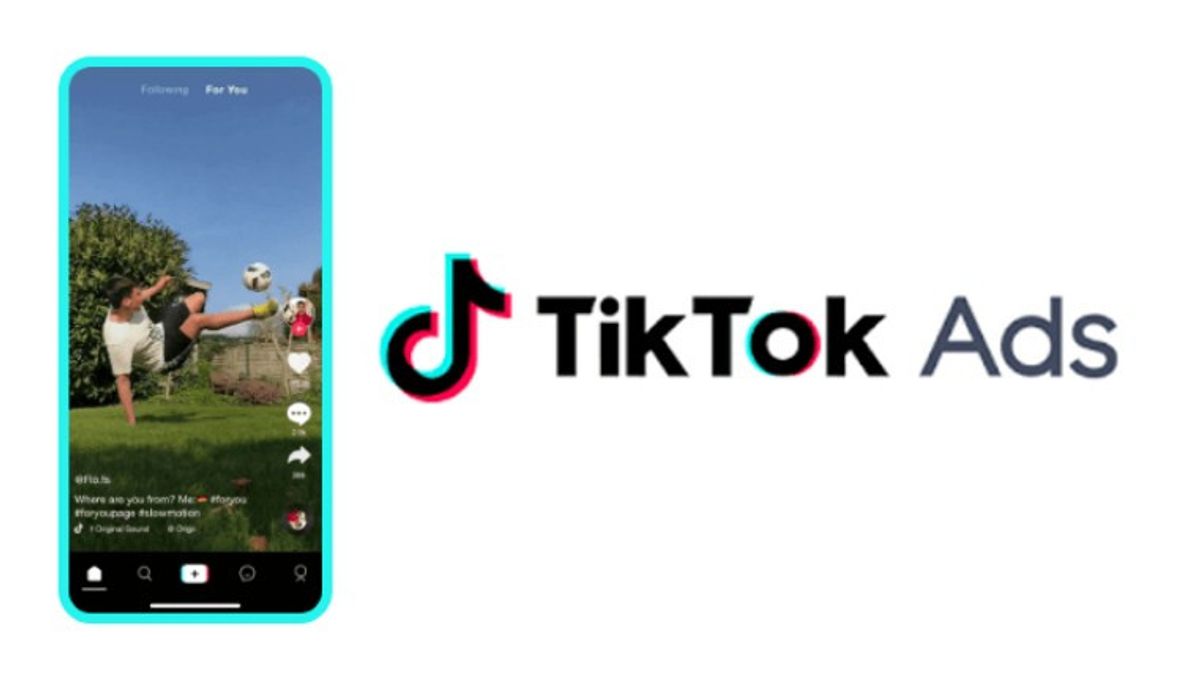 TikTok ads manager interface for setting up campaigns