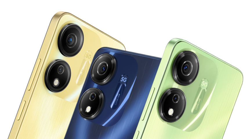 design Itel P55 5G