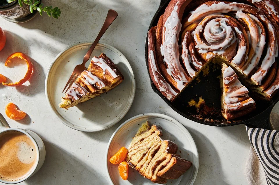 Cinnamon Roll Cake