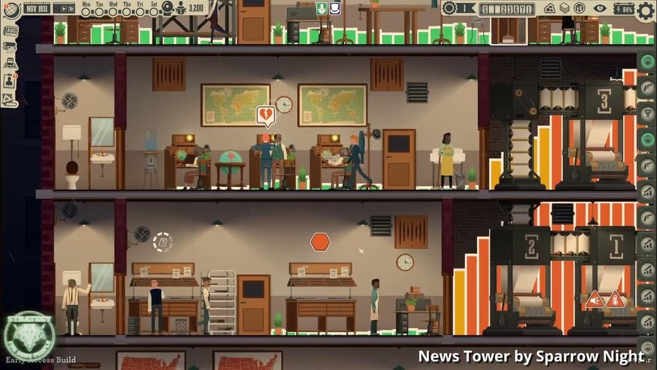 News Tower: Game Manajemen Koran dengan Tantangan Editorial yang Realistis