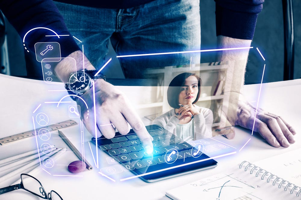 Revolusi Interaksi holographic meeting technology Digital Tanpa Batas Layar